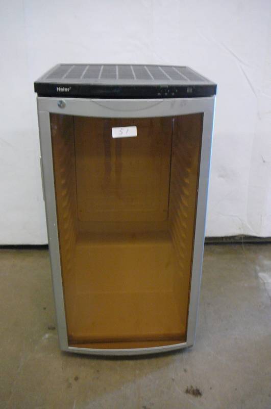 lot 51 image: Wine Cooler Haier No Shelves (Not Tested)
