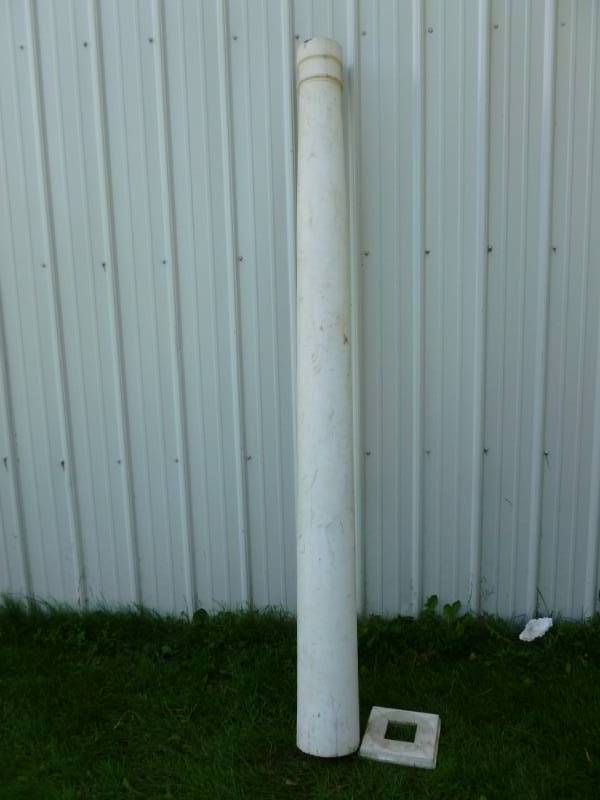 Large Wooden Porch Post