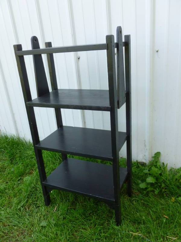 Oak Floor Shelf