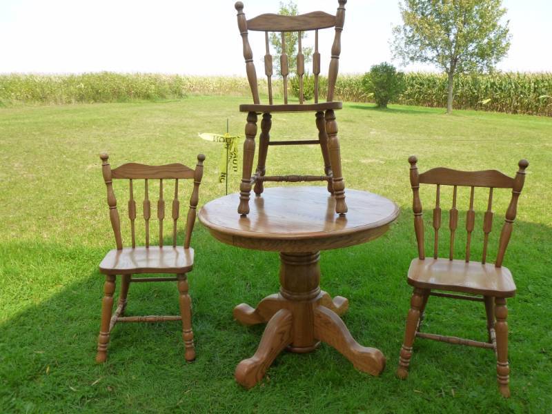 Oak Dining Room Set