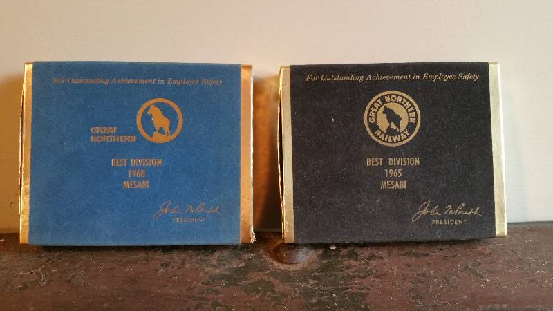lot 41 image: 1965 & 1968 GNRY Employee Safety Playing Cards