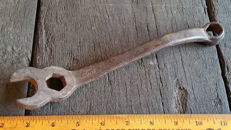 lot 44 image: Old Ford Wrench