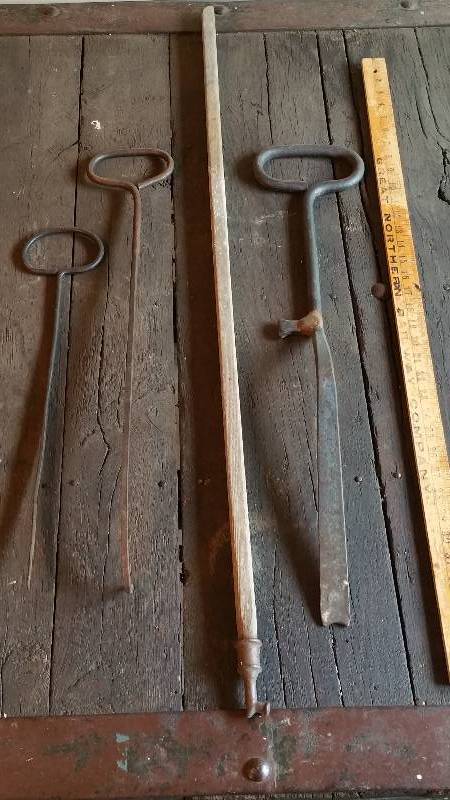 lot 45 image: Antique Railroad Tools and Implements