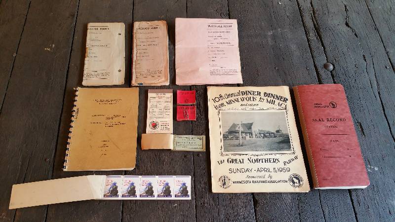 lot 65 image: Misc. Railroad Ephemera