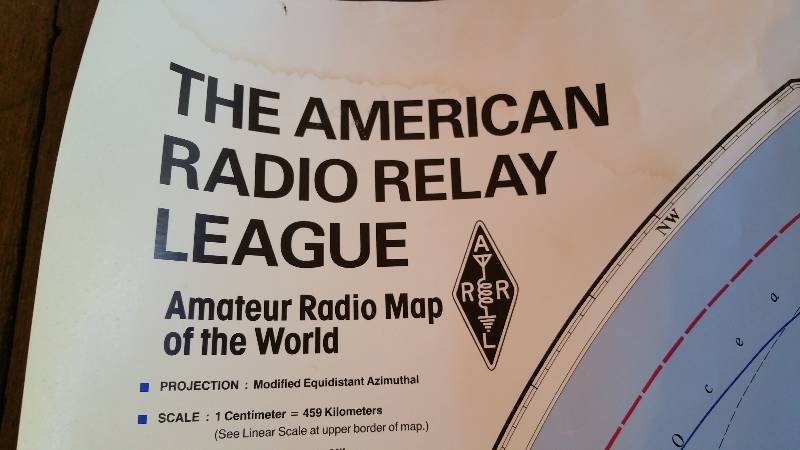 lot 182 image: 1988 American Radio Relay League Map