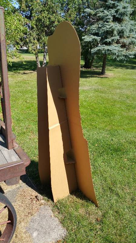 lot 207 image: Full-sized Twins Dan Gladden Gluek WCCO Cardboard Stand-up Advertising