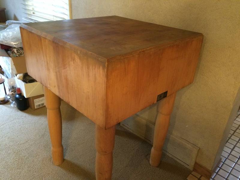 lot 83 image: Authentic Butcher Block