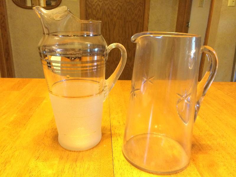 lot 240 image: Two Vintage Pitchers