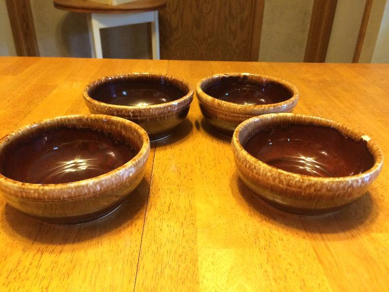 lot 269 image: Set of Four Crock Bowls, Bottom Marked