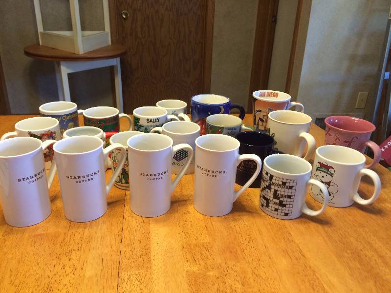 lot 267 image: Large Lot of Miscellaneous Coffee Cups