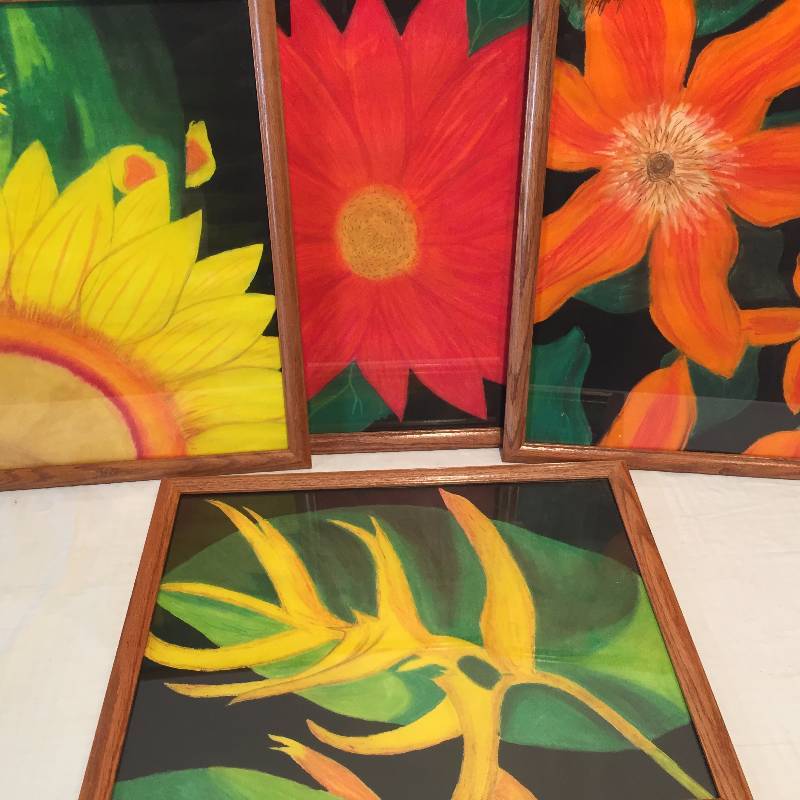ART WORK FLOWERS