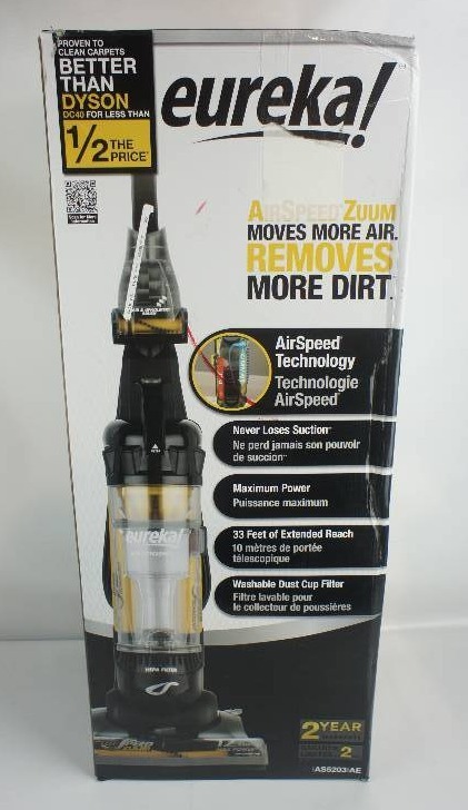 lot 32 image: Eureka AS5203A Airspeed Zuum Black Upright Vacuum