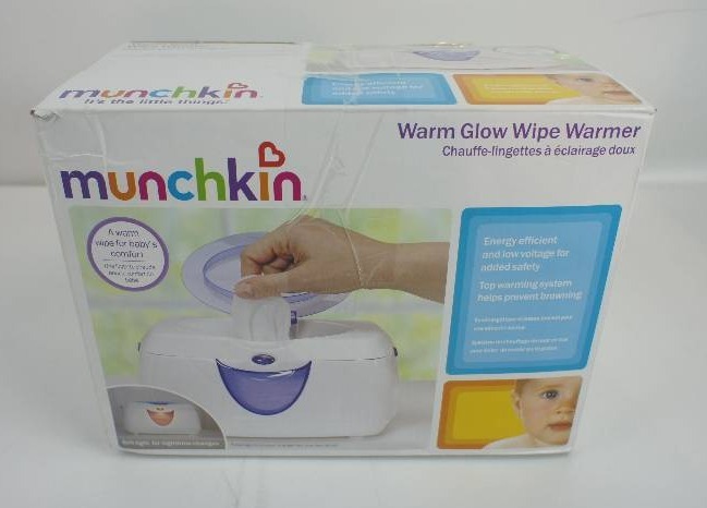 lot 22 image: Munchkin Warm Glow Baby Wipe Warmer