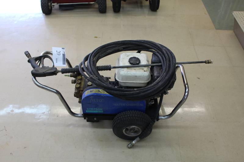 lot 20 image: Alto Water Shotgun Pressure Washer Model WS1500.