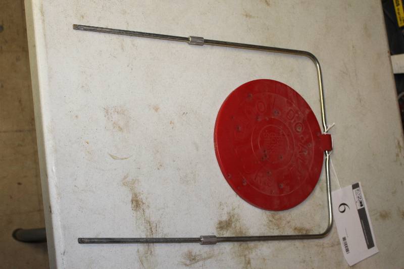 lot 6 image: Big Gong Show Shooting Target wMetal Stake Stand.