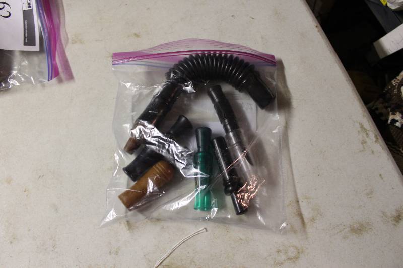 lot 29 image: Bag Lot of Miscellaneous Duck Calls app. 7 ct.