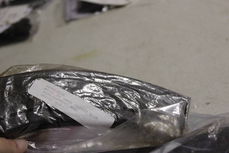 lot 63 image: Lot of (2) Steel Mini 30 Hi-Capacity Magazines.
