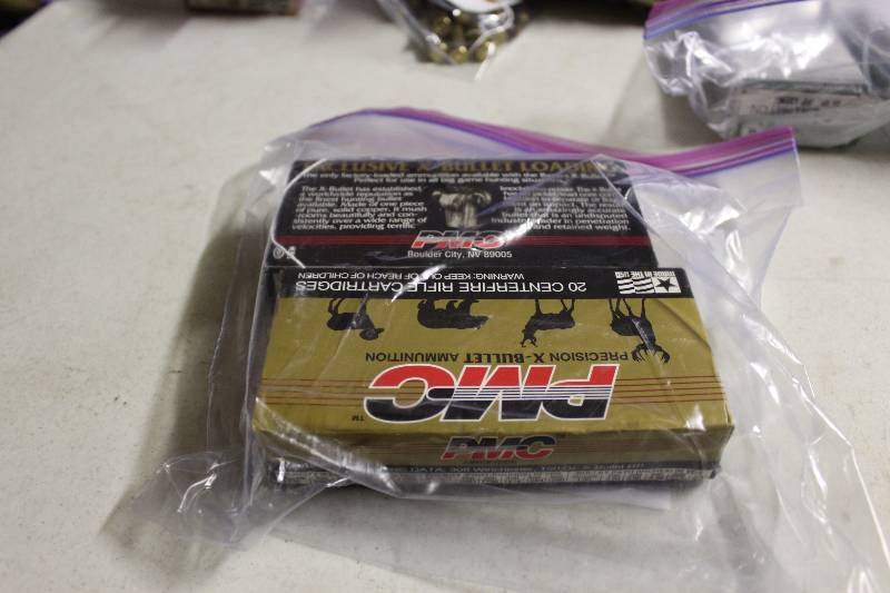 lot 90 image: Bag Lot of 308 PMC Precision 150gr X-Bullet HP app. 40 rds.