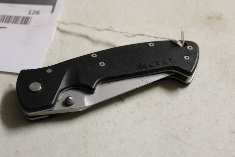 lot 126 image: CRKT Crawford Kasper Knife #6783.