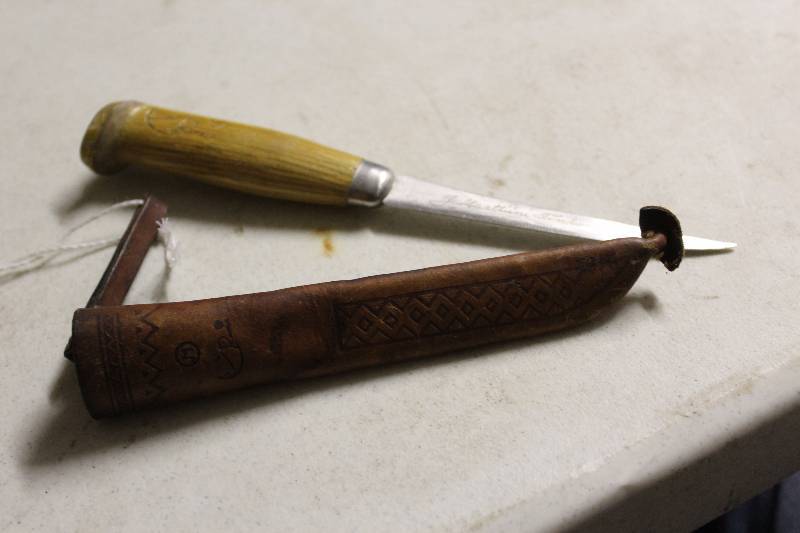 lot 125 image: Martini Finland Trout Knife.