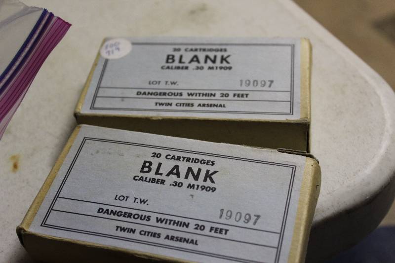 lot 130 image: Box Lot of (4) 308 Blanks From Twin City Arsenal app. 80 ct. total.
