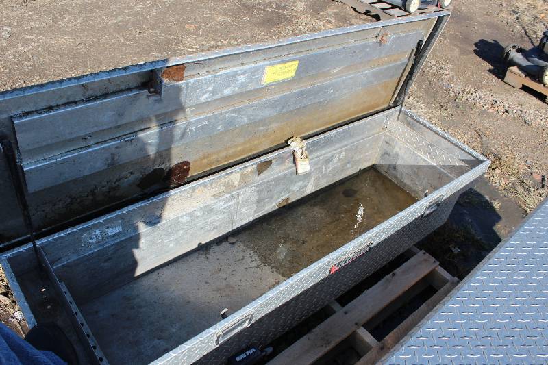 Ultima Storage Box For Truck Bed Diamond Plated Latching Lid 20 x 70 x 16.