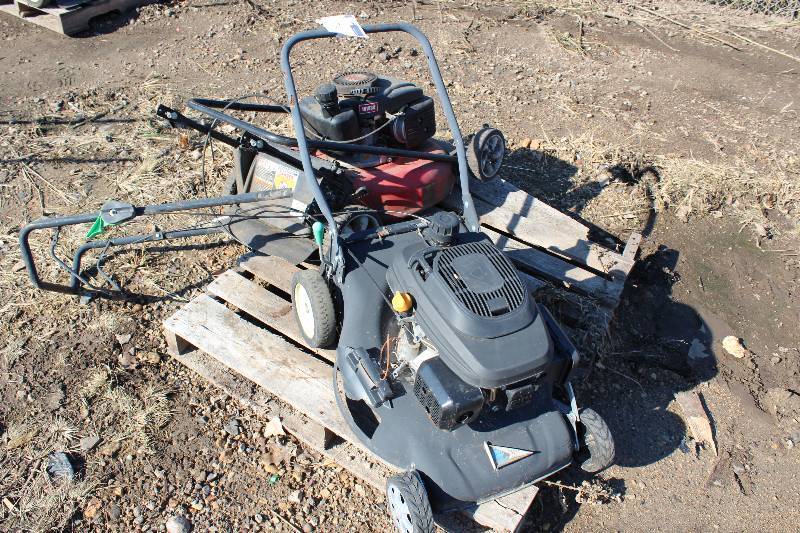 Lot of (2) Lawn Mowers Including MTD Lawn Mower, 21 Cutting Width, 139cc.