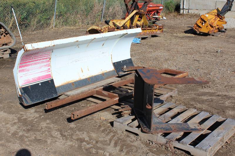 Blizzard Tractor Plow wBrackets & Controls 102 Closed Width.