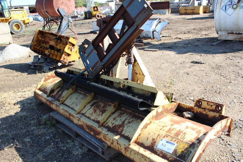 Snow Plow Attachment wBracket 120 Width.