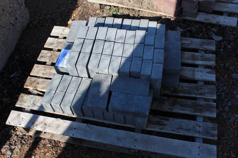 Lot of (app. 56 ct.) Brick Pavers 8.5 x 4 x 3.