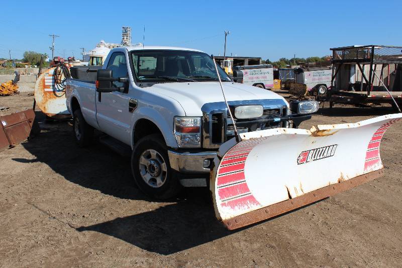 2010 Ford F-350 Super Duty Truck wPlow VIN 1FTWF3B57AEB31045