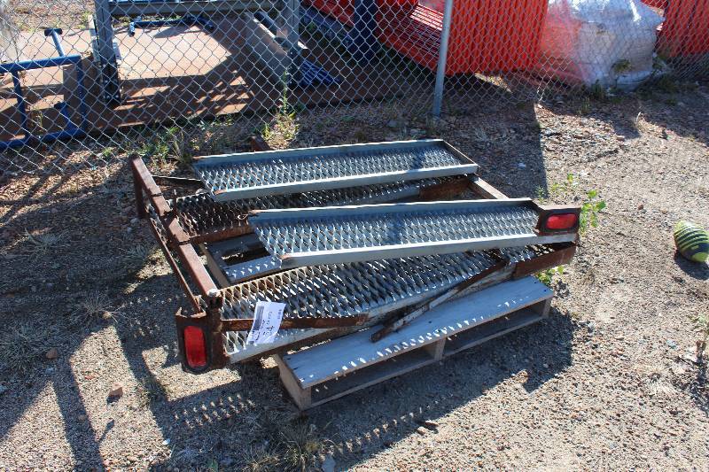 Chemical Trailer Metal Grate Plates 56 x 53.
