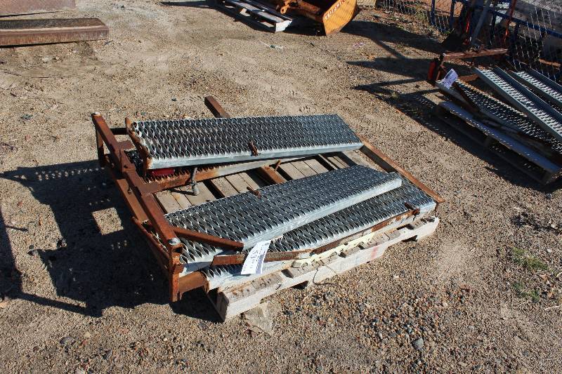 Chemical Trailer Metal Grate Plates 56 x 53.