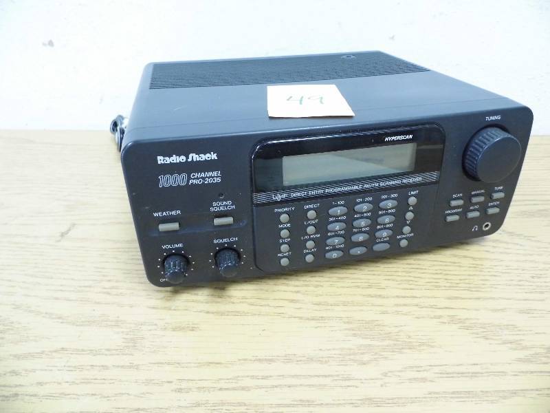 Radio Shack 1,000 Channel Scanner