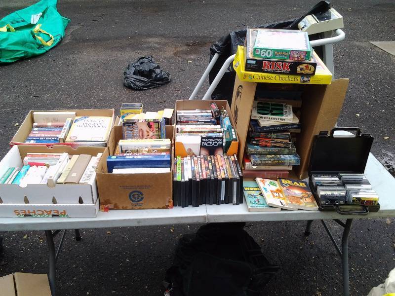 lot 70 image: Lot Of Books, DVDs,  Cassettes, Games