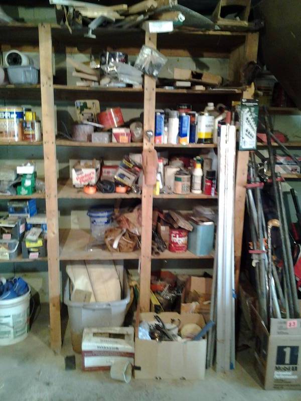 lot 97 image: Contents On Shelf (Bring Boxes)