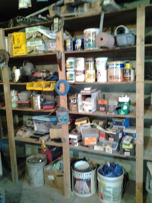 lot 98 image: Contents On Shelf (Bring Boxes)