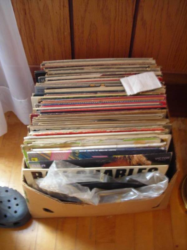 lot 199 image: Box Of Record Albums (John Denver, Andy Williams, Classics)