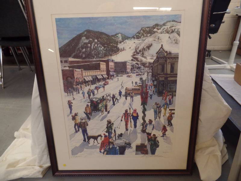 lot 37 image: Framed Art