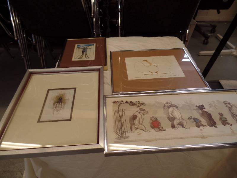lot 39 image: Framed Art