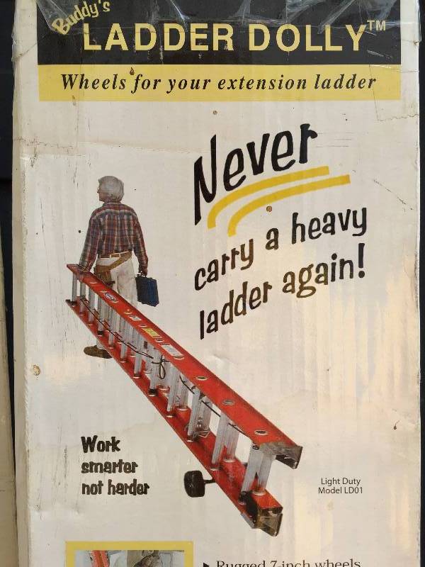 lot 21 image: New in Box large lot of 3 ladder dollies