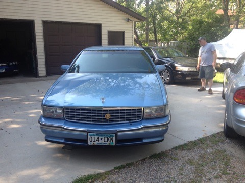 1995 Cadillac Deville, Four Door Sedan, VIN 1G6KD52B1SU239130