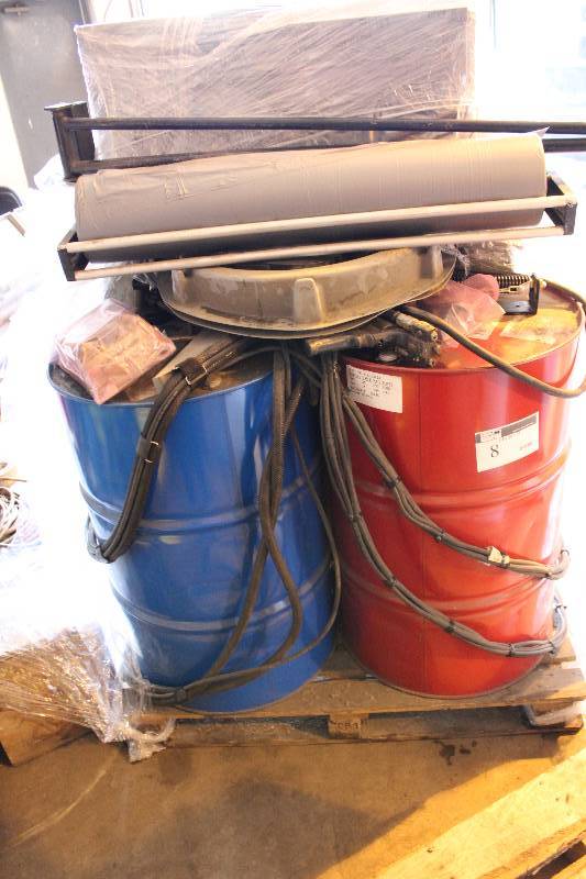 Instapak Foam Packing System. wDuel 55 gallon Drums & Hoses and  Foam Dispenser.