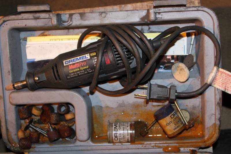 Dremel MultiPro Dremel wHard Case & Attachments Variable Speed 5,000-30000RPM Model 395.