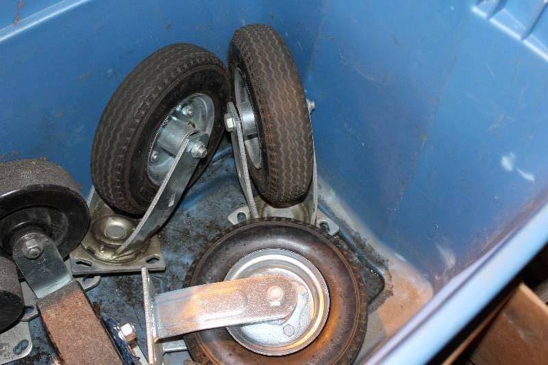 Lot of (4) 8 Wheel Casters.