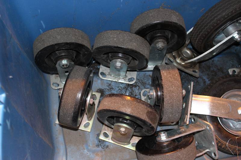 Lot of (4) 6 Wheel Casters.