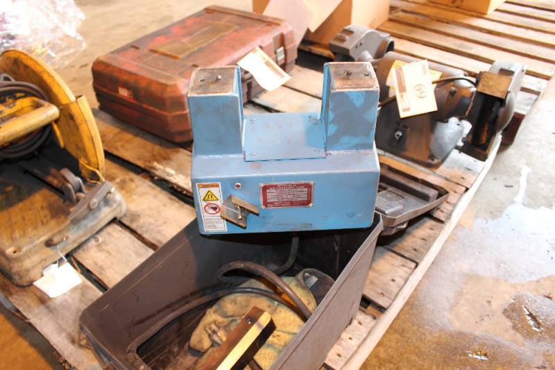 Pallet Lot Including Tool Box Reco Model SC Induction Bearing Heater And More.