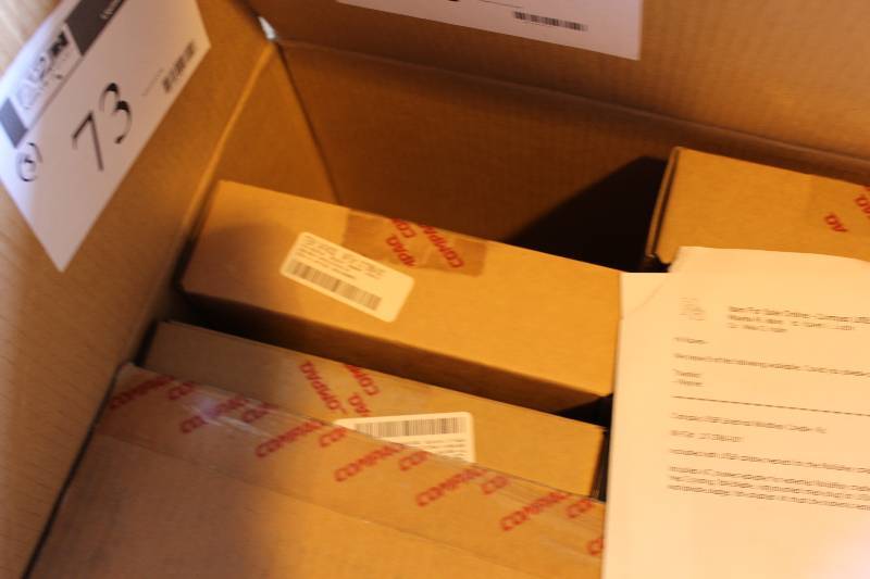 Box Lot of (3) Including Compaq Drive Cases.