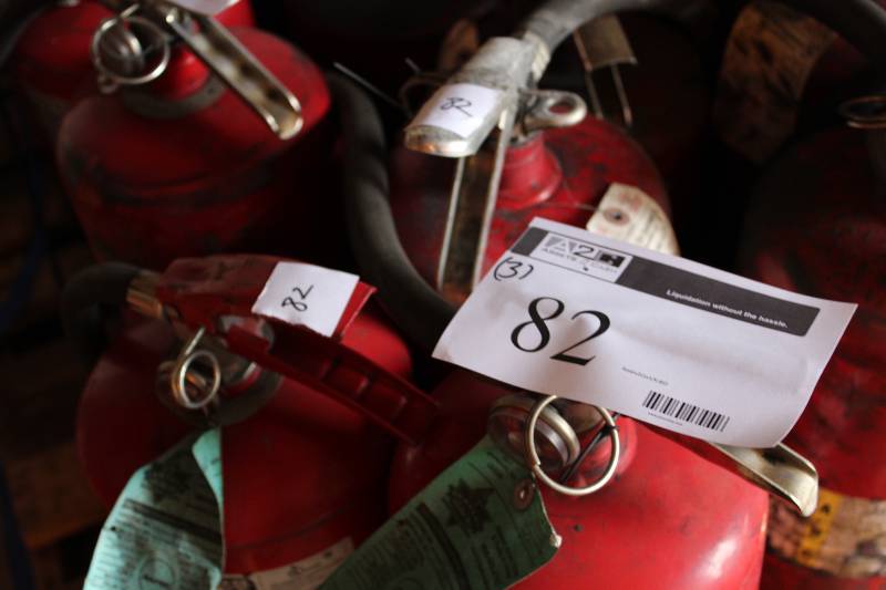 Lot of (3) Fire Extinguishers