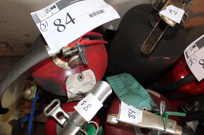 Lot of (3) Fire Extinguishers.